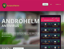 Tablet Screenshot of androhelm.com